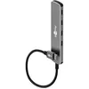 Image de goobay USB C 3.2 - USB A 3.2 / connecteur USB-C vers 4xUSB-C, hub Compact pour Ordinateur Portable, Tablette, Smartphone, débits SuperSpeed Jusqu’à 5 Gbit/s, Compatible avec Windows/Linux/macOS-79160