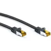 Image de Goobay RJ-45 CAT7 1m câble de réseau Noir S/FTP (S-STP)