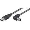 Image de Wentronic Câble USB 3.0 Fiche A / Fiche B coudée 1m (Import Allemagne)