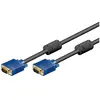 Image de Goobay - Câble moniteur (connecteur Mâle HD de 15 broches vers connecteur Mâle HD de 15 broches XGA SVGA, 10 m), couleur noir 1 x moniteurkabel