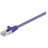 Image de CAT 5e Câble de Liaison, SF/UTP, Violet, 2m Longueur