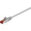 Image de Goobay 93569 RJ45 Câble réseau, câble patch CAT 6 S/FTP 1 m gris conducteur CCA 1 pc(s)