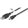 Image de Goobay 93903 Câble Hi-Speed USB 2.0 avec Certificat USB, Noir, 3m Longueur