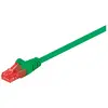 Image de Goobay 95251 CAT 6 Câble de Liaison, U/UTP, Vert, 0.25 m Longueur
