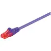 Image de CAT 6 Câble de Liaison, U/UTP, Violet, 0.5 m Longueur