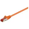 Image de CAT 6 Câble de Liaison, S/FTP (PiMF), Orange, 0.25 m Longueur