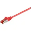 Image de Wentronic Cat 6-100 LC SSTP PIMF 1m - Câble réseau (1m, RJ-45, RJ-45, Cat6) Rouge