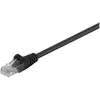 Image de Goobay 95562 CAT 5e Câble de Liaison, U/UTP, Noir, 1.5 m Longueur