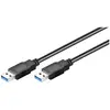 Image de goobay Câble SuperSpeed USB 3.0, Noir, 0.5m Longueur - 95716
