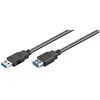 Image de goobay 5m USB 3.0 Cable câble USB USB 3.2 Gen 1 (3.1 Gen 1) USB A Micro-USB A Noir