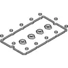 Image de ELRING Joints d'étanchéité, couvercle de culasse pour FORD: Mondeo, Transit/Tourneo & JAGUAR: X-Type (Ref: 389.080)