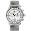 Image de Zeppelin 7690m-1 Quartz Chronograph Watch Montre Homme Analogique Quartz avec Bracelet Acier Inoxydable 7690M-1