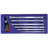 Image de KS Tools 5180800 518.0800 Jeu de clés à oeil doubles Ouverture de clé (métrique) 10 - 24 mm