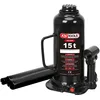 Image de KS TOOLS 160.0356 - Cric Bouteille Hydraulique - Capacité 15 Tonnes, Noir