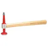Image de KS Tools 140.2137 Marteau à débosseler, panne pointue et tete ronde plate en acier poli