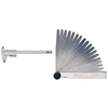 Image de KS TOOLS 300.0510 Calibre à Coulisse becs Doubles INOX Vernier Monobloc Jauge de Profondeur & 300.0600 Jauge d épaisseur en Acier trempé Longueur 90 mm Lame Ronde Epaisseur 1/100