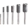 Image de KS TOOLS - 515.3233 - Fraise HM forme A denture en étoile, Ø 8mm, 65mm - Résistante aux hydrocarbures, Gris