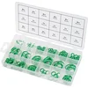 Image de KS TOOLS 970.0260 Assortiment de 225 Joints toriques pour climatisation HNBR Vert