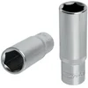 Image de KS Tools 922.3867 - Douille longue 6 pans 3/8'' - 17mm - Gamme ULTIMATE® - En Chrome Vanadium - Finition chromée satinée