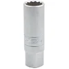Image de KS Tools 922.3847 - Douille bougie 3/8'', 16 mm - Version longue - Gamme ULTIMATE® - En Chrome Vanadium - Finition satinée