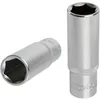 Image de KS Tools 922.1251 - Douille longue 6 pans 1/2'' - 21mm - Gamme ULTIMATE® - En Chrome Vanadium - Finition chromée satinée