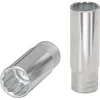 Image de KS Tools 922.1282 - Douille longue 12 pans 1/2'' - 24mm - Gamme ULTIMATE® - En Chrome Vanadium - Finition chromée satinée