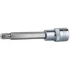 Image de KS Tools 922.1711 - Douille tournevis 6 pans 1/2'', L.110 mm - 7 mm - Gamme ULTIMATE® - En Chrome Vanadium - Finition chromée satinée