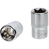 Image de KS Tools 922.1376 - Douille TORX® 1/2'', L.38 mm - E20 - Gamme ULTIMATE® - En Chrome Vanadium - Finition chromée satinée