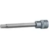 Image de KS Tools 922.3855 - Douille tournevis 6 pans 3/8'', L.110 mm - 10 mm - Version longue - Gamme ULTIMATE® - En Chrome Vanadium - Finition chromée satinée