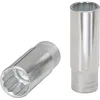 Image de KS Tools 922.1908 - Douille 1/4'' 12 pans 10 mm - Version longue - Gamme ULTIMATE® - En Chrome Vanadium - Finition chromée satinée