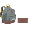 Image de LÄSSIG Adventure sac à dos pour enfants sac de maternelle avec sangle de poitrine à partir de 3 ans, Vert, 27 cm, 4,5 L, bus petrol