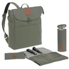 Image de LÄSSIG Baby Wickelrucksack Wickeltasche Babytasche stylische Tasche inkl. Wickelzubehör/Backpack Adventure, Olive