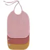 Image de Lässig 1312026972 Muslin/Terry Medium Bib rose/rosewood/mustard, mehrfarbig, 140 g