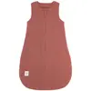 Image de LÄSSIG Sac de couchage été/printemps pour bébé sans manches Mousseline GOTS unisexe, taille 62/68 2-6 mois, rosewood