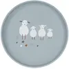 Image de LÄSSIG Assiette enfant sans mélamine, sans BPA, pour lave-vaisselle et micro-ondes/Plate Tiny Farmer Sheep