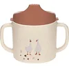 Image de LÄSSIG Tasse/Sippy Cup PP/Celllulose Tiny Farmer Sheep/Goose nature