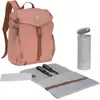 Image de Lässig Sac à Dos pour Change/Marche avec Matelas à Langer, Fixation pour Poussette, Chauffe-biberon Hydrofuge Produit de Manière Durable/Green Label Outdoor Backpack Cinnamon, Bronze