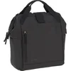 Image de LÄSSIG Baby Sac à Dos à Langer Sac à Dos avec Matelas à Langer, Fixation pour Poussette, Porte-Bouteille Produit durablement/Goldie Up Backpack Black