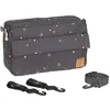 Image de Sac de rangement pour poussette LÄSSIG, sac à bandoulière, sac à bandoulière avec accessoire pour poussette, blocs de sac de rangement pour poussette décontracté, anthracite
