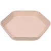 Image de LÄSSIG Assiette pour enfants Vaisselle pour enfants sans mélamine, sans BPA, en biocomposite/Plate Geo powder pink