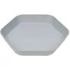 Image de LÄSSIG Assiette pour enfants Vaisselle pour enfants sans mélamine, sans BPA, en biocomposite/Plate Geo grey-blue