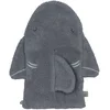 Image de LÄSSIG Gant de toilette pour enfants Gant de toilette en tissu éponge coton/Play Wash Glove GOTS Shark