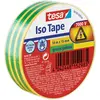 Image de Tesa Isoler Ruban Adhésif pour l'Isolation, le Cerclage et la Fixation de Câbles Électriques jusqu'à 6000 v   Câbles Audio, Vidéo et Alimentation   Ignifuge   10 m x 15 mm   vert/jaune