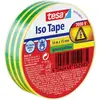 Image de tesa 56192-00014-22 Ruban isolant vert, jaune (L x l) 10 m x 15 mm 1 pc(s)