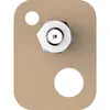 Image de Vis adhésive rectangulaire tesa® tesa 77902-00000-00 (L x l) 18 mm x 11 mm beige 2 pc(s)