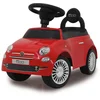 Image de Jamara 460326   Push-Car Fiat 500 Rouge   sous Licence Officielle, Coffre sous Le Siège, Poignée De Poussée Et De Maintien, Divers Sons, Klaxon, Design Fidèle À L'original, Finition de qualité