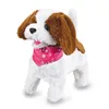 Image de Jamara 460340 - RC Peluche Chien Blanc/Brun 27MHz   Remue sa Queue, Bouge Son museau, Bouge sa tête