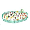 Image de Jamara 460479 Wild Animals Jeu de rôle 53 pièces pour Animaux 53 pièces Idéal pour Tout Zoo Détails soignés Favorise Le Jeu de rôle et l'imagination Hauteur 30-95 mm