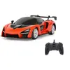 Image de Jamara McLaren Senna 403121 403121 2,4 GHz 1:24 sous Licence Officielle, jusqu'à 1 Heure de Temps de Conduite à env. 9 km/h, détails Parfaitement redessinés, Finitions de qualité, Orange