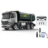 Image de JAMARA Mercedes-Benz Arocs Metal Meiller 1:20 2,4 GHz   Force de Levage 15 kg, Transmission en métal, 4 Roues, Suspension de Suspension, pneus en Caoutchouc, lumière LED/Feux de signalisation